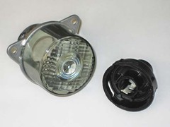 Rear tinted flasher lamp