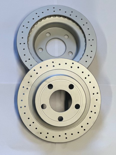 Rear brake disc 282mm