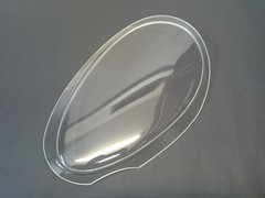 clear lh griffith headlamp lens