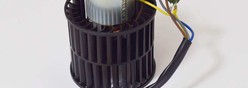 Heater fan motor