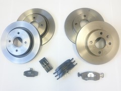 BRAKE DISC & PAD KIT