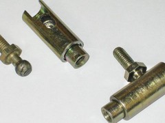 Tuscan upper bonnet ball joint fixing