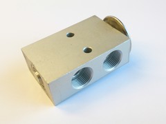 Aircon evaporator valve