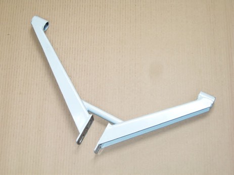 Wishbone rh front upper