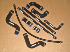 Powers performance silicone hose kit (Sagaris) black