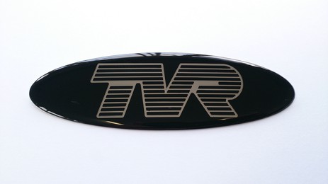 TVR BADGE 110 X 25MM