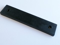 Uprated exhaust silencer strap