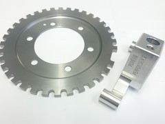 TRIGGER WHEEL & SENSOR BRACKET