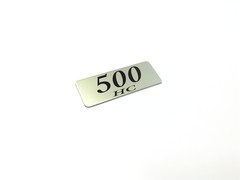 PLENUM BADGE (500HC)