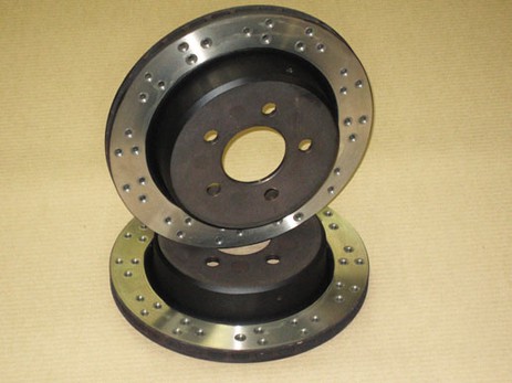 Rear brake disc 298mm