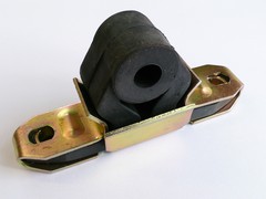 Exhaust mount rubber